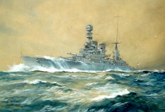HMS RENOWN, 1935