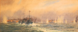 The Battle of Jutland: destroyers unleashed as HMS QUEEN MARY blows up