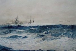 Battle Squadron in a following sea