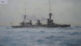 HMS NEW ZEALAND, 1914