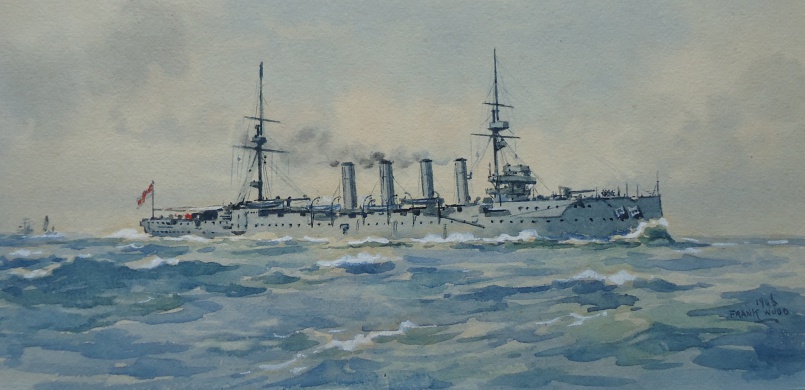 HMS HAMPSHIRE, lost whilst carrying Field Marshal Lord Kitchener to Russia 100 years ago, June 1916