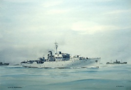 HMS ASPHODEL - Flower Class corvette