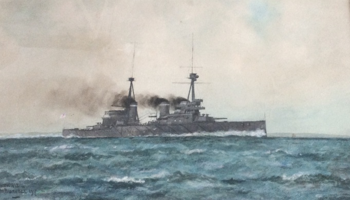 HMS INVINCIBLE. Battle cruiser