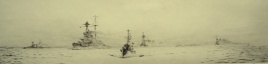 Outriders of the Grand Fleet at Sea