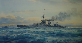 HMS MARLBOROUGH  Piling on Speed