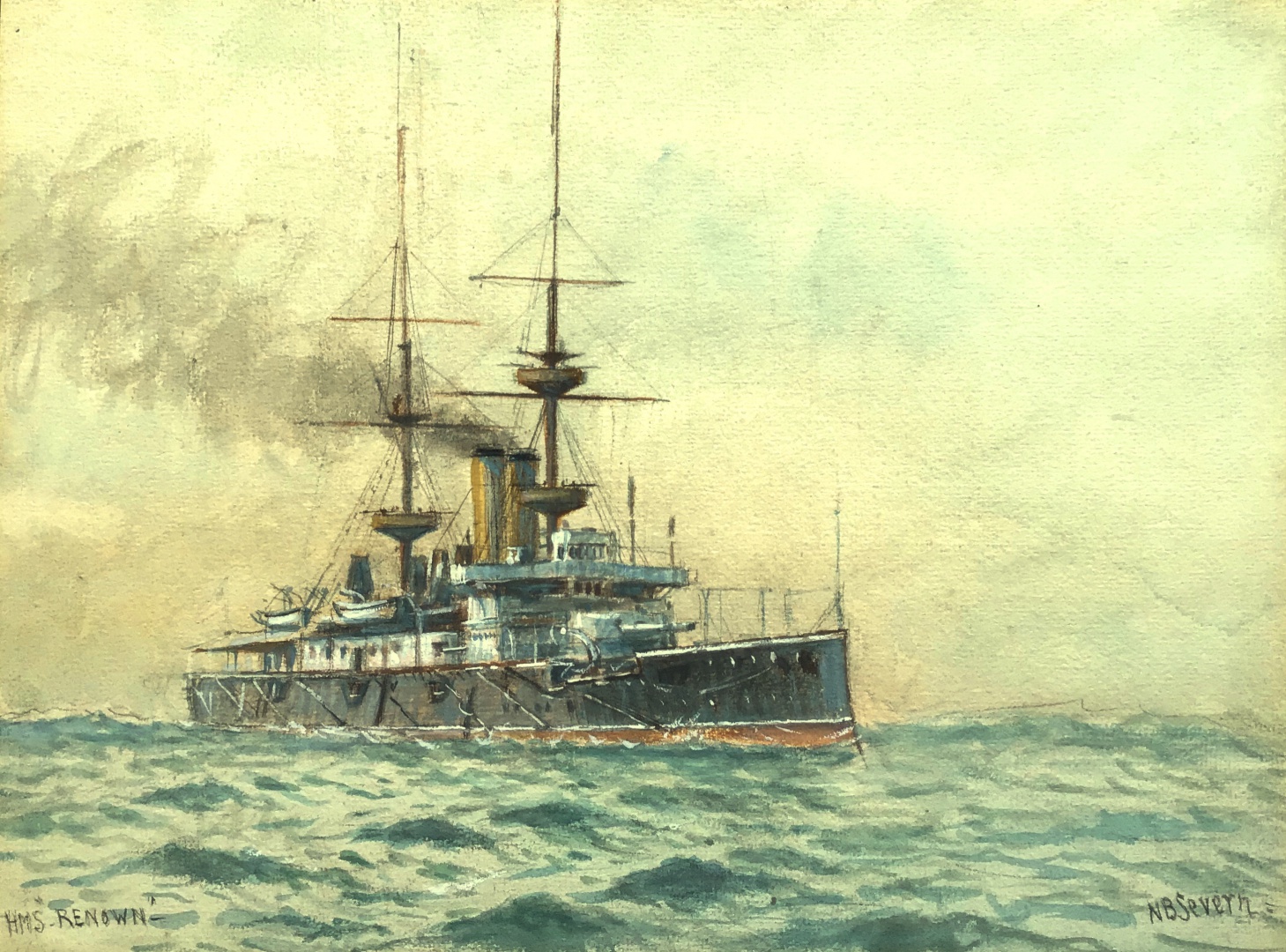 HMS RENOWN of 1895
