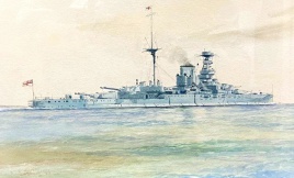 HMS WARSPITE in 1929