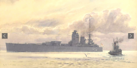 HMS NELSON. A B Cull