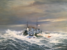 Arctic Convoys.  HMS SHEFFIELD c.1943