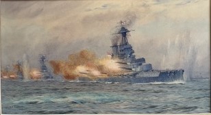 HMS MARLBOROUGH and The First Battle Squadron in Action, Jutland